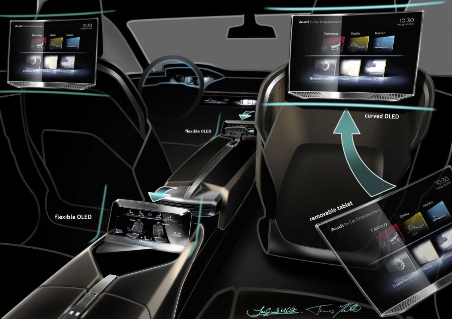 Схема Audi Prologue Avant Concept 2015 года  (фото 25 из 49)